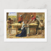 カーペンター父のショップのキリスト ポストカード (正面)