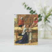 カーペンター父のショップのキリスト ポストカード (スタンド正面)