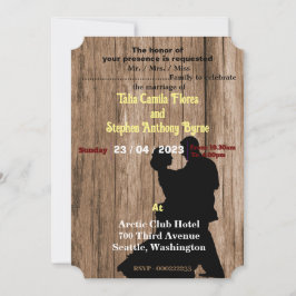 カーペンター結婚式招待状 招待状