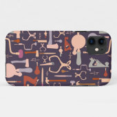 カーペンター ギフト レトロ 木工 スマホケース Case-Mate iPhoneケース (裏面(横))