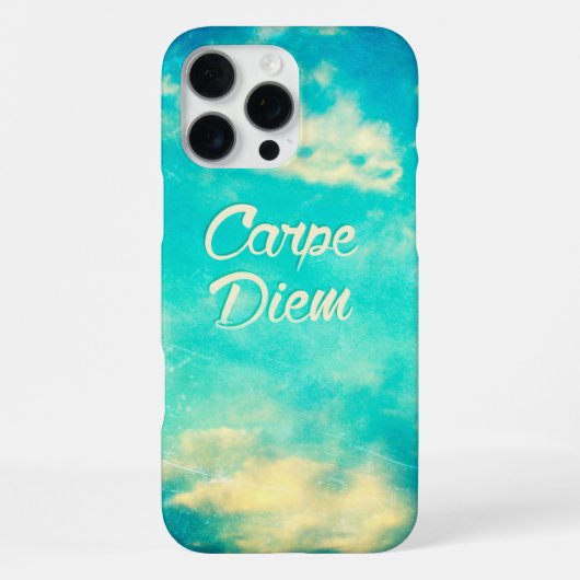 カーペ・ディエム iPhoneケース (裏面)