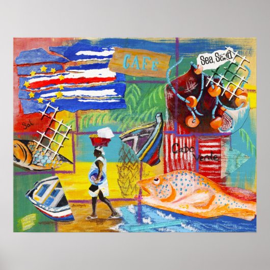 カーボベルデのポスター ポスター (正面)