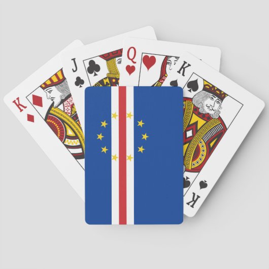 カーボベルデの国旗 トランプ (裏面)