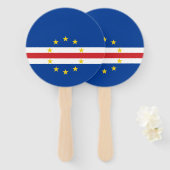 カーボベルデの国旗 ハンドファン (正面&裏面)