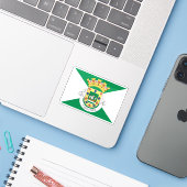 カーボベルデの旗 (1932年提案) シール (ノートパソコンとiPhone)