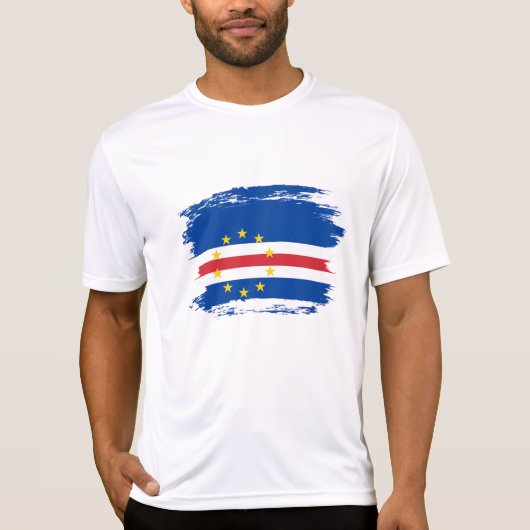 カーボベルデの旗 Tシャツ (正面)