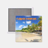 カーボベルデの熱帯島 マグネット (正面/裏面)