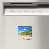 カーボベルデの熱帯島 マグネット (インサイチュ (食洗機))