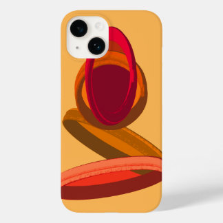 カーボベルデの雨からカチューパへ 抽象的なイラスト Case-Mate iPhone 14ケース