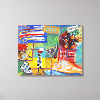 カーボベルデウォールキャンバス キャンバスプリント