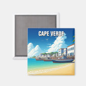 カーボベルデトラベル マグネット (正面/裏面)