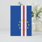 カーボベルデフラッグフラットサンキューカード サンキューカード (スタンド正面)