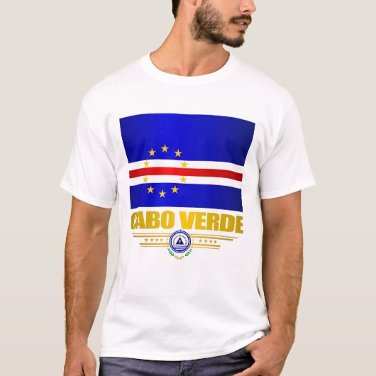 カーボベルデ共和国のプライド Tシャツ (正面)