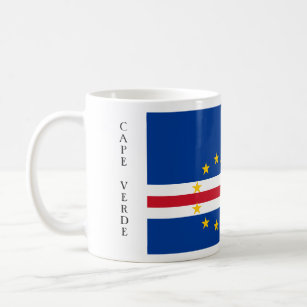カーボベルデ共和国の旗のマグ コーヒーマグカップ