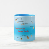 カーボベルデ共和国島のマグ マグカップ (中央)