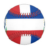 カーボベルデ国旗と紋章愛国心 野球ボール (裏面)