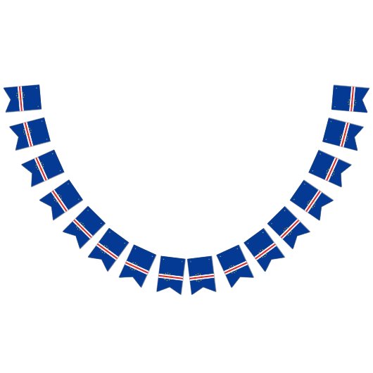 カーボベルデ国旗のバンティング旗 バンティングフラッグ (全)