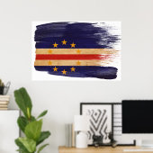 カーボベルデ国旗のポスター ポスター (ホームオフィス)