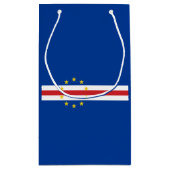 カーボベルデ国旗の抱き枕 スモールペーパーバッグ (裏面)