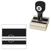 カーボベルデ国旗ウッドアートスタンプ ラバースタンプ (押印)