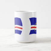 カーボベルデ国旗マグカップ コーヒーマグカップ (中央)