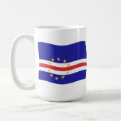 カーボベルデ国旗マグカップ コーヒーマグカップ (左)