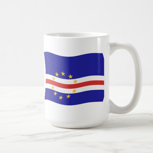 カーボベルデ国旗マグカップ コーヒーマグカップ (右)