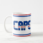 カーボベルデ国旗愛国 コーヒーマグカップ (左)