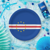 カーボベルデ国旗（カーボベルデ） ペーパープレート (パーティー)