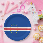 カーボベルデ国旗（カーボベルデ） ペーパープレート (パーティー)