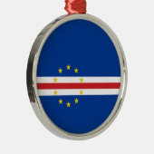 カーボベルデ国旗(カーボベルデ) メタルオーナメント (右)
