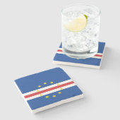 カーボベルデ国旗 ストーンコースター