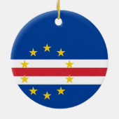 カーボベルデ国旗 セラミックオーナメント (裏面)
