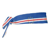 カーボベルデ国旗 タイヘッドバンド (回転270)