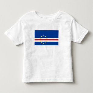 カーボベルデ国旗 トドラーTシャツ