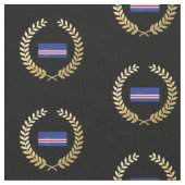 カーボベルデ国旗 ファブリック (クローズアップ)