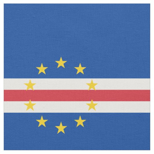 カーボベルデ国旗 ファブリック (クローズアップ)