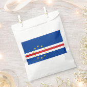 カーボベルデ国旗 フェイバーバッグ (クリップ留めされた状態)