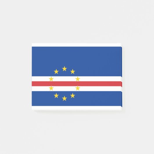 カーボベルデ国旗 ポストイット (正面)