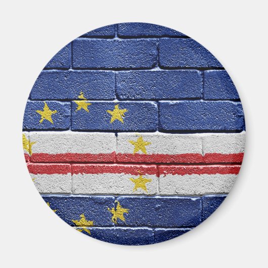 カーボベルデ国旗 マグネット (正面)