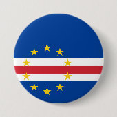 カーボベルデ国旗 缶バッジ (正面)