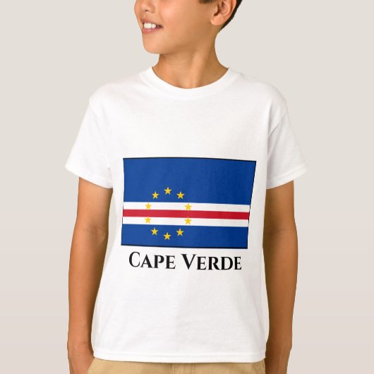 カーボベルデ国旗 Tシャツ (正面)