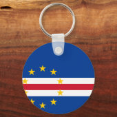 カーボベルデ国旗CV キーホルダー (正面)