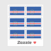 カーボベルデ州旗 – コレクションのシール シール (シート)