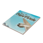 カーボベルデ航空の旅行ポスター タイル (側面)