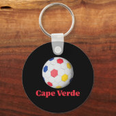 カーボベルデ サッカー キーホルダー (正面)