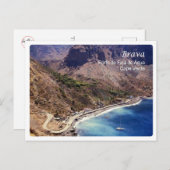 カーボベルデ – ブラヴァ – ファジャデアグアポート –  ポストカード (正面/裏面)