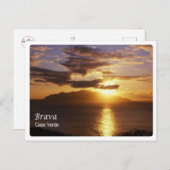 カーボベルデ – ブラヴァ –  ポストカード (正面/裏面)