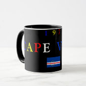 カーボベルデ* – 黒マグ マグカップ (正面左)