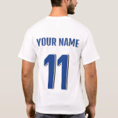 カーボベルデ 2026 ファンTシャツ Tシャツ (裏面)